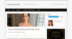 Desktop Screenshot of emmawatsonitalia.com